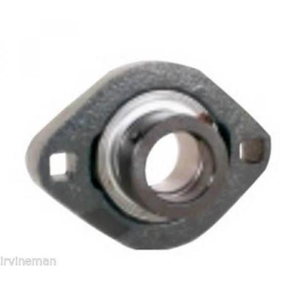 FHSFD202-10 Bearing Flange Light Duty 2 Bolt 5/8&#034; Inch Ball Bearings Rolling #4 image