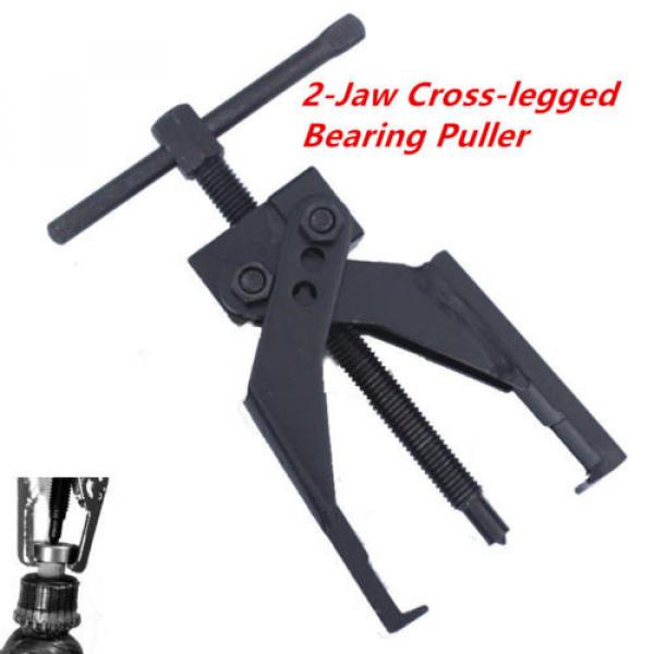 2Jaws Cross-Legged Vanadium chromium steel Gear Bearing Puller Tools Up to 70MM #1 image