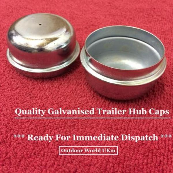 Trailer Hub Caps Bearings Metal Wheel Car Camping Motorbike Boat Builders Bike #4 image